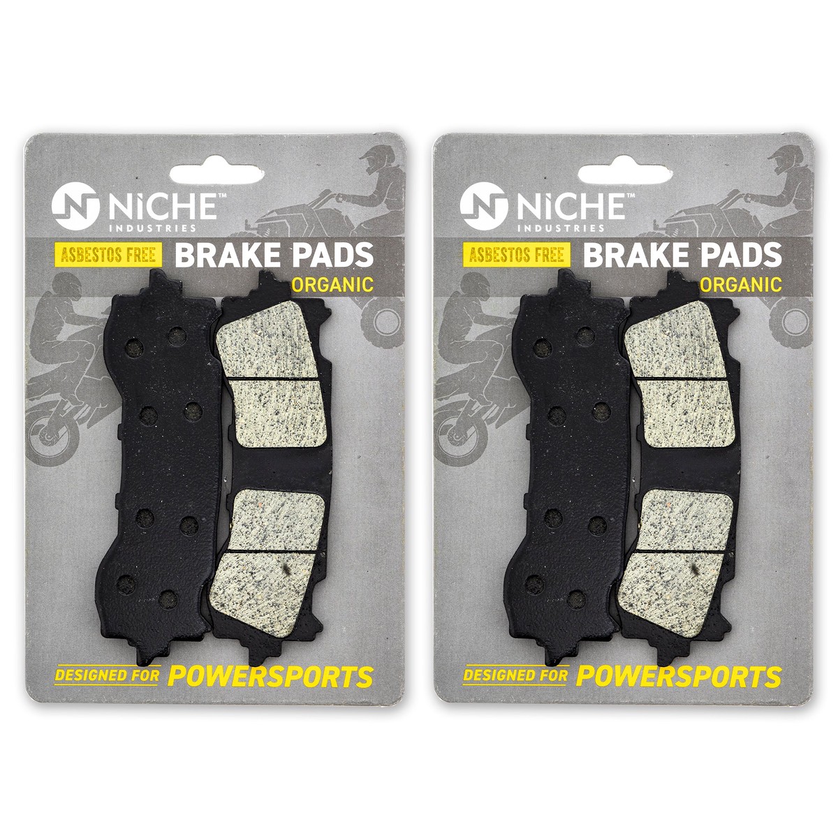 Front Brake Pads Set For Honda 06455-MKC-A01 2-PACK