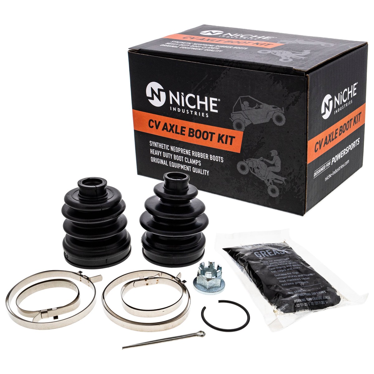 Front CV Axle Boot Kit For Honda 42203-HM5-630 42203-HC5-003 42202-HM5-630 42202-HC5-003