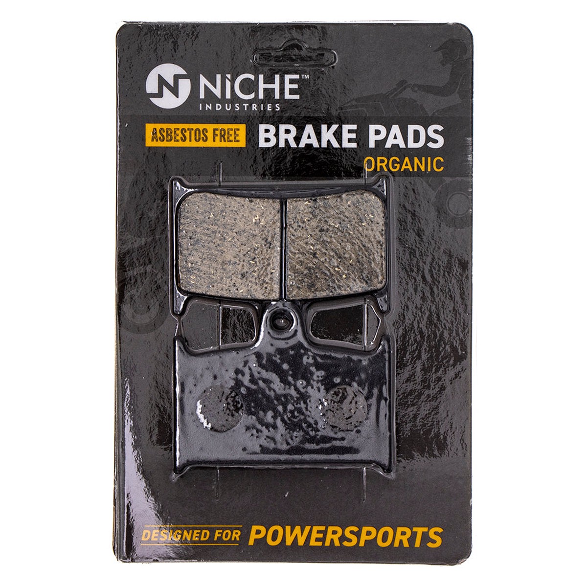 Front Organic Brake Pad Set For Suzuki 59300-17811 59100-27840