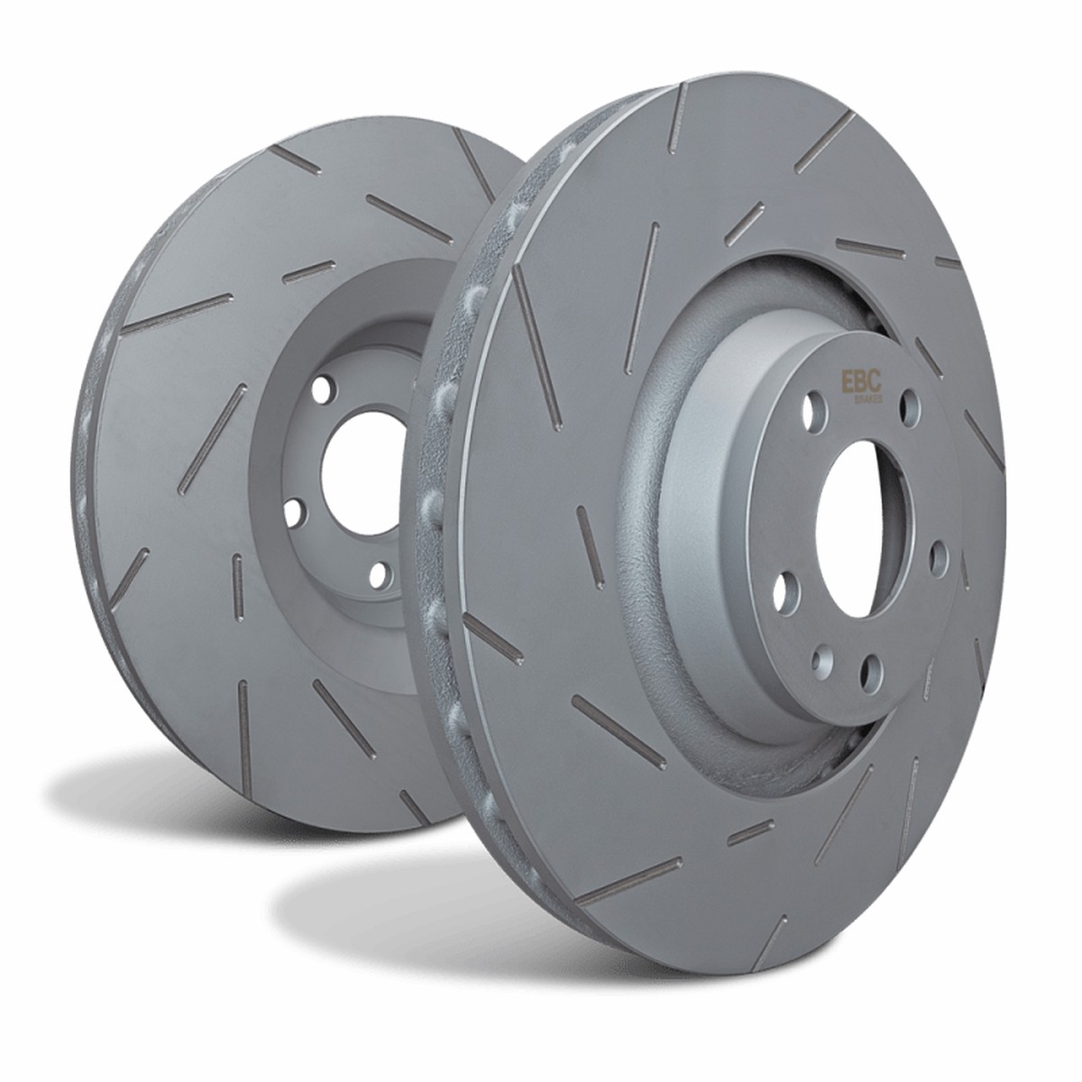 EBC 2021 Tesla Model X Front USR Slotted Rotors