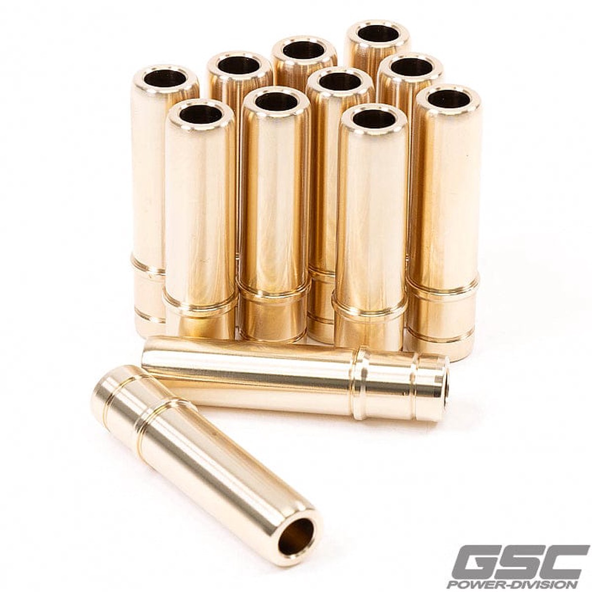 GSC P-D BMWToyota B58 BMW S58 Manganese Bronze Exhaust Valve Guide wStopper - Set of 12