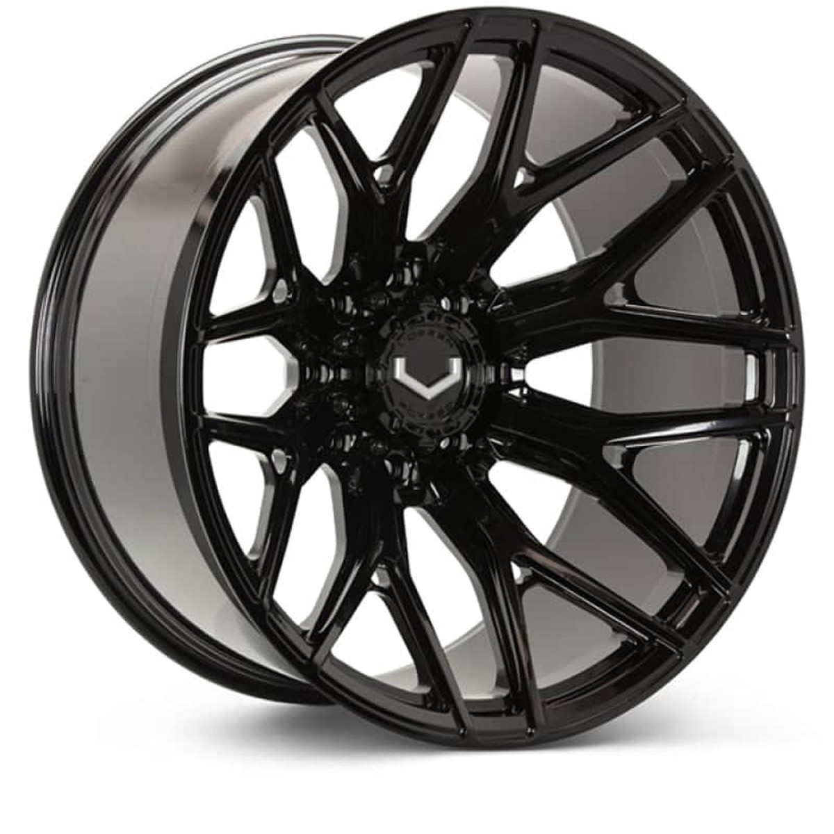 Vossen VFX-03 22x95 - 6x1397 - ET20 - Deep - 781 - Gloss Black Wheel