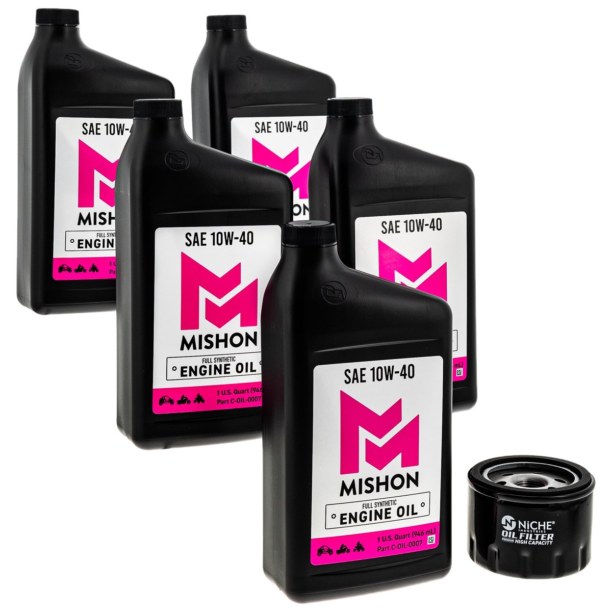 MISHON Engine Oil Change Kit for BMW R1200GS R1200R R1200RT K1600GT K1600