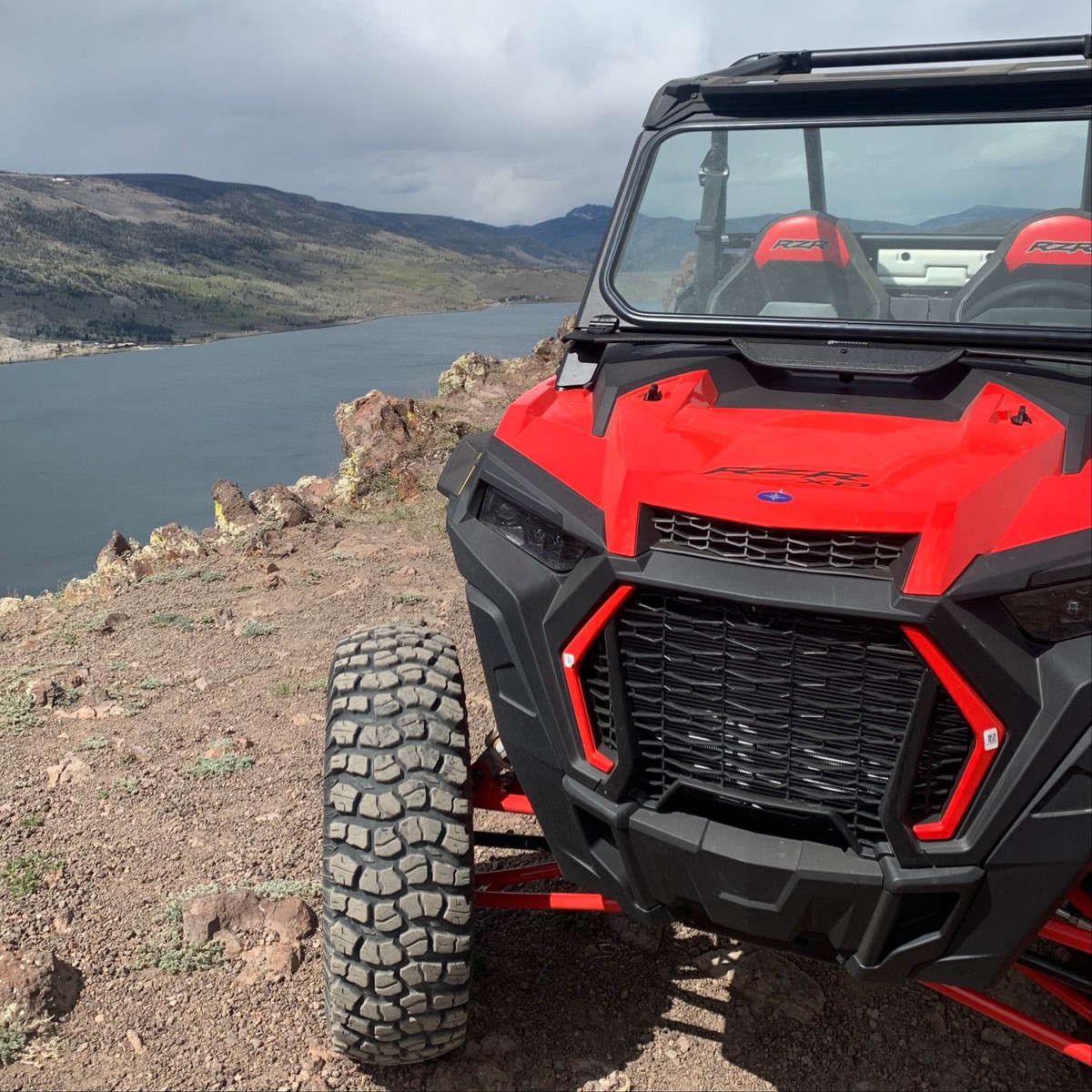 Polaris RZR XP 1000Turbo (2019-2023) Vented Glass Windshield