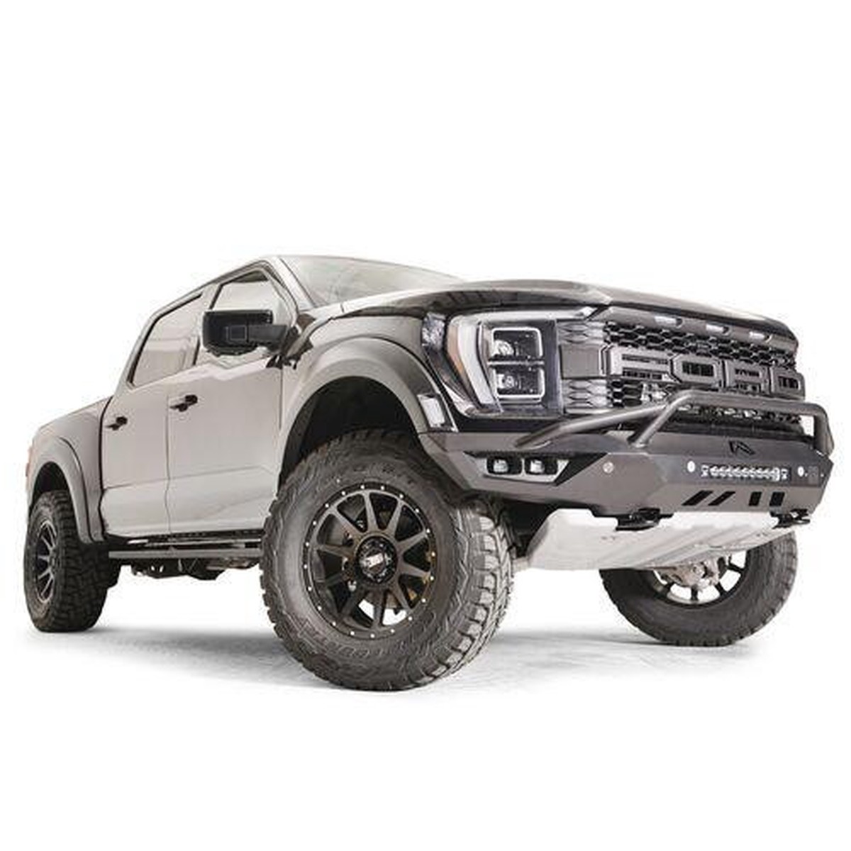Vengeance Front Bumper 2 Stage Black Powder Coated wPre Runner Guard FR21-D5352-1