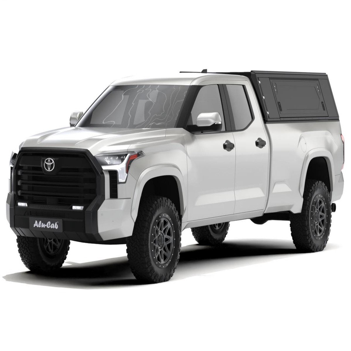 (22) Toyota Tundra 65 - Alu-Cab Contour Truck Cap
