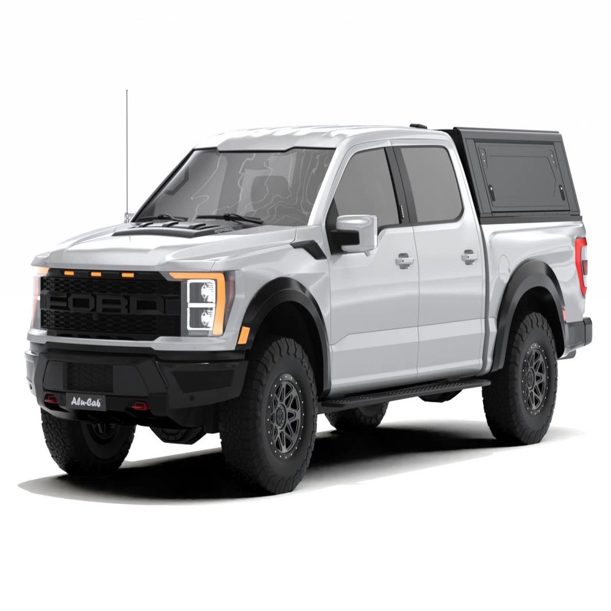 (21) Ford F150 55 - Alu-Cab Contour Truck Cap