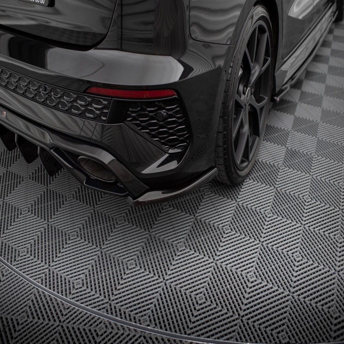 Maxton Design Rear Side Splitters V2 Audi RS3 Sportback 8Y