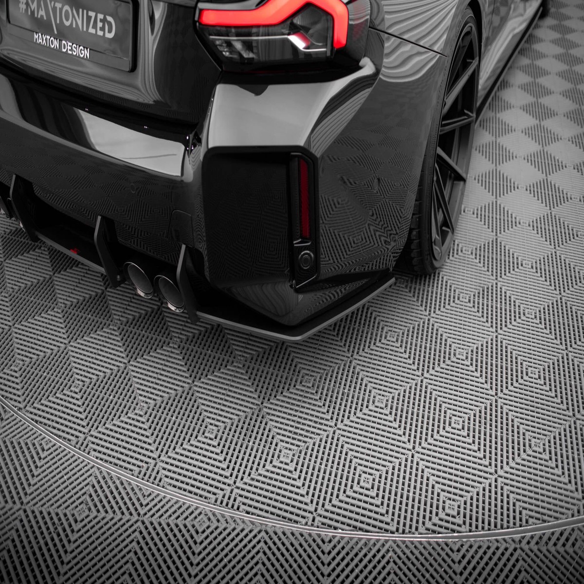 Maxton Design Street Pro Rear Side Splitters V1 BMW M2 G87